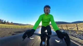 Cold Crow - a cold ride over Crow Road