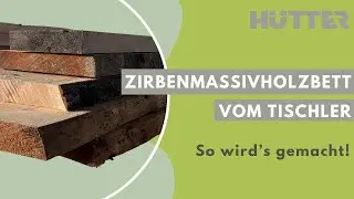 Massivholzbett aus Zirbe: So macht's der Tischler
