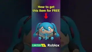 FREE UGC LIMITED - HOW TO GET UGC Miku Ploosh in Flex UGC Codes #roblox #freeugc #ugc