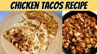 Chicken Tacos Recipe by FoodwithMood | Authentic Mexican Tacos Recipe | Tortilla Wraps Recipe 
