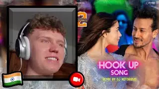 FIRST REACTION TO Hook Up Song - Tiger Shroff & Alia | Indian Music Reaction