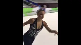 Rebecca Tarlazzi training World Championship 2017