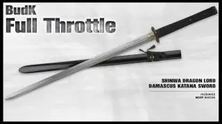 Shinwa Dragon Lord Damascus Katana Sword