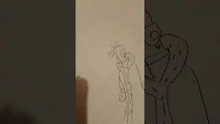 Drawing lucifer Morningstar hazbin hotel as kinger digital circus