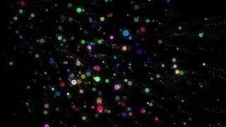 Particles Motion Background Free | Color Particles Motion Background HD