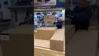 Unboxing the new Festool cordless Kapex ksc 60 #woodworking #tools #maker #woodwork