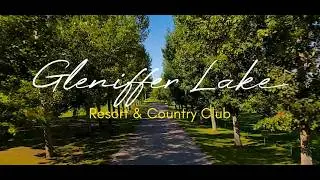 Gleniffer Lake Resort Fly Over 2022