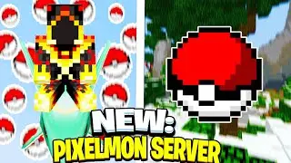 THE START OF THE NEW PIXELMON SERVER SERIES + GETTING A GYRADOS | Minecraft Pixelmon | PokeBrawl |