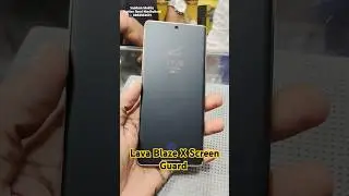 Lava Blaze X Screen Guard | Best Screen Guard Protector For Lava Mobile #shorts #youtubeshorts #yt