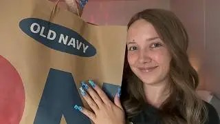ASMR| Old Navy HAUL✨