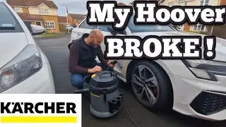 Disaster! My famous KARCHER Hoover is broken! Can I fix it? NT 27/1 Motor Repair