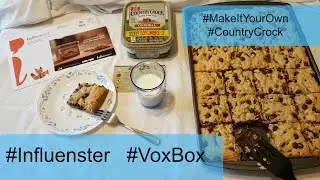 Country Crock - Influenster VoxBox - Make It Yours - cookie bars recipe