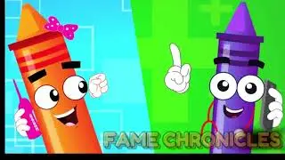five little Crayons | color song | learn colors | nursery rhymes | KIDS WONDER HUB I Nursery Rhymes