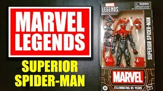 Superior Spider-Man Marvel Legends Celebrating 85 Years Hasbro Action Figure Unboxing and Review