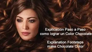 Como Lograr un Chocolate - How to make a Chocolate Color  -  #colorimetria