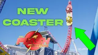 The Flash: Speed Force at Warner Bros Movie World Gold Coast Australia - Off Ride Footage