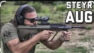 Smyr AUGTypeBullpup assault rifleCarbine,Light machine gun, Submachine gun#military #army #animation