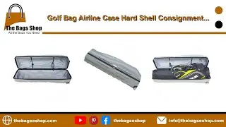 Golf Bag Airline Case Hard Shell Consignment Thickened #TheBagsShop #MensBags #golfbags
