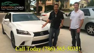 Lexus GS 350 F Sport Delivery | Lexus Lease Specials | Evolution Leasing Miami