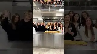 Iraqi kahi traditional & phyllo dough kahi teaching students at chaldean community foundation