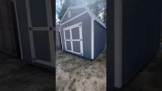 12x12 Estate series lofted $5,410 #portableshed #portablebuilding