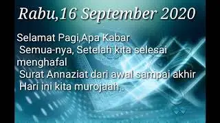 murojaah surat Annaziat ayat 1 sd 46