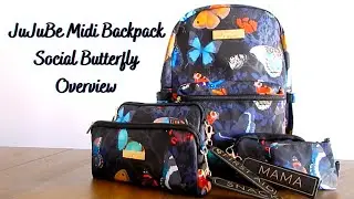 JuJuBe Midi Backpack | Overview & Packing | Social Butterfly | Feb 2021