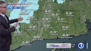 FORECAST: Rain to mix with snow in parts of the state Thursday night