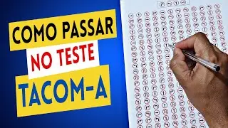 PSICOTÉCNICO DO DETRAN 2025 - COMO PASSAR NO TESTE TACOM-A 2025