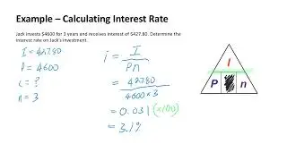 Calculating Simple Interest   Other Variables