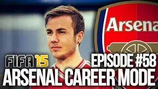 FIFA 15: ARSENAL CAREER MODE #58 - G&Ouml;TZE'S DEBUT!!!