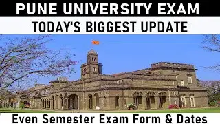 Pune University Even Sem Exam Form & Date | SPPU Exam Update 2021 | Latest Exam Update - #SPPU