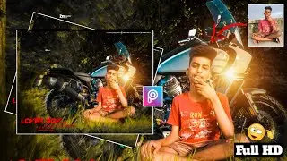 Bike Photo Editing In PicsArt | PicsArt Background Change | Android Phone editing | DR master edits