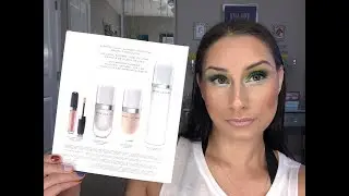 Marc Jacobs Coconut complexion and gloss Set Demo and Review