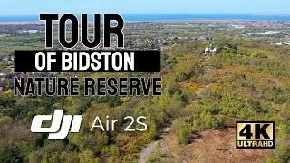 Drone tour of Bidston Nature Reserve Wirral By DJI Air 2S
