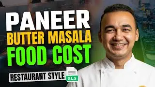 Paneer Butter masala Food Cost | Learn Food Cost | Recipe Cost Calculation| Butter Paneer Cost 