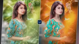 Lightroom Red and Yellow Color Tone photo editing | Lightroom presets download free