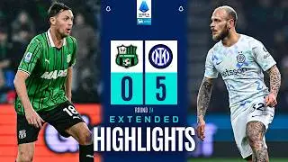 SASSUOLO-INTER 0-5 | EXTENDED HIGHLIGHTS | SERIE A 2025/26