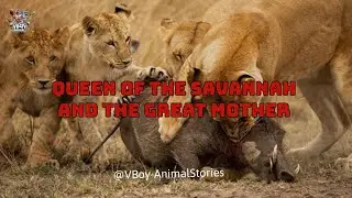 QUEEN OF THE SAVANNAH: The Fierce Instinct of a Lioness Mother|VBoyAnimalStories