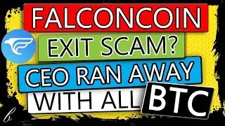 FALCONCOIN- Exit Scam? What Exactly Happened? CEO Scammed out with all the Funds! || Crypto B