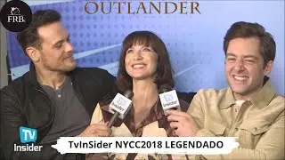 Outlander - Cast de Outlander no TvInsider - Comic Con NY 2018 - 4.temporada - LEG