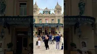 📍Monte Carlo Casino &mdash; where luxury meets high-risk, high-reward gaming. #travel #monaco #casino