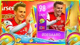 98 &Oslash;DEGAARD FIFA 22 PLAYER REVIEW GAMEPLAY THIS CARD IS A BEAST #fifamobile22 #fifamobile22gameplay