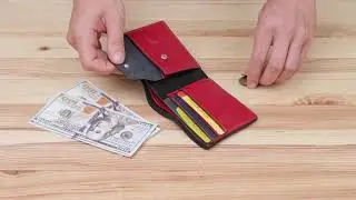 Обзор кожаного мужского портмоне GRANDE PELLE 11551