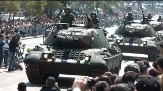 BLINDADOS DO EXÉRCITO BRASILEIRO -  M113, Leopard, M108, M109