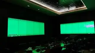 Samsung videowall 1x10 portaite