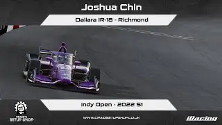 iRacing - 22S1 - Dallara IR-18 - Indy Open - Richmond - JC