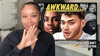 When Streamers And Rappers Don’t Mix 😳😳 | UK REACTION 🇬🇧