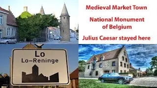 Visit Lo, an ancient market town in Flanders, Belgium