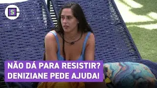 BBB 24 l VÍDEO: Deniziane pede para Marcus e Alane não deixarem ela dormir com Matteus após carícias